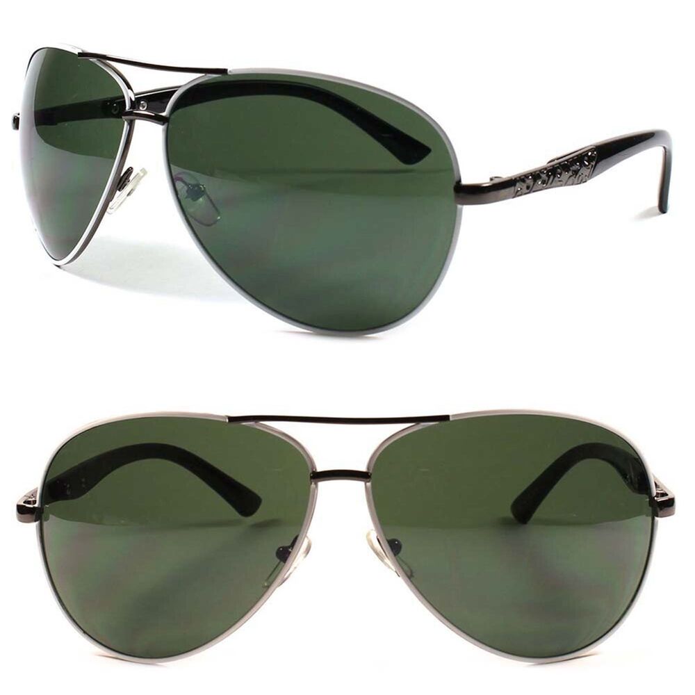 Classic Retro Vintage 80s Old Fashion Hot Mens Womens Metal Aviation Sunglasses